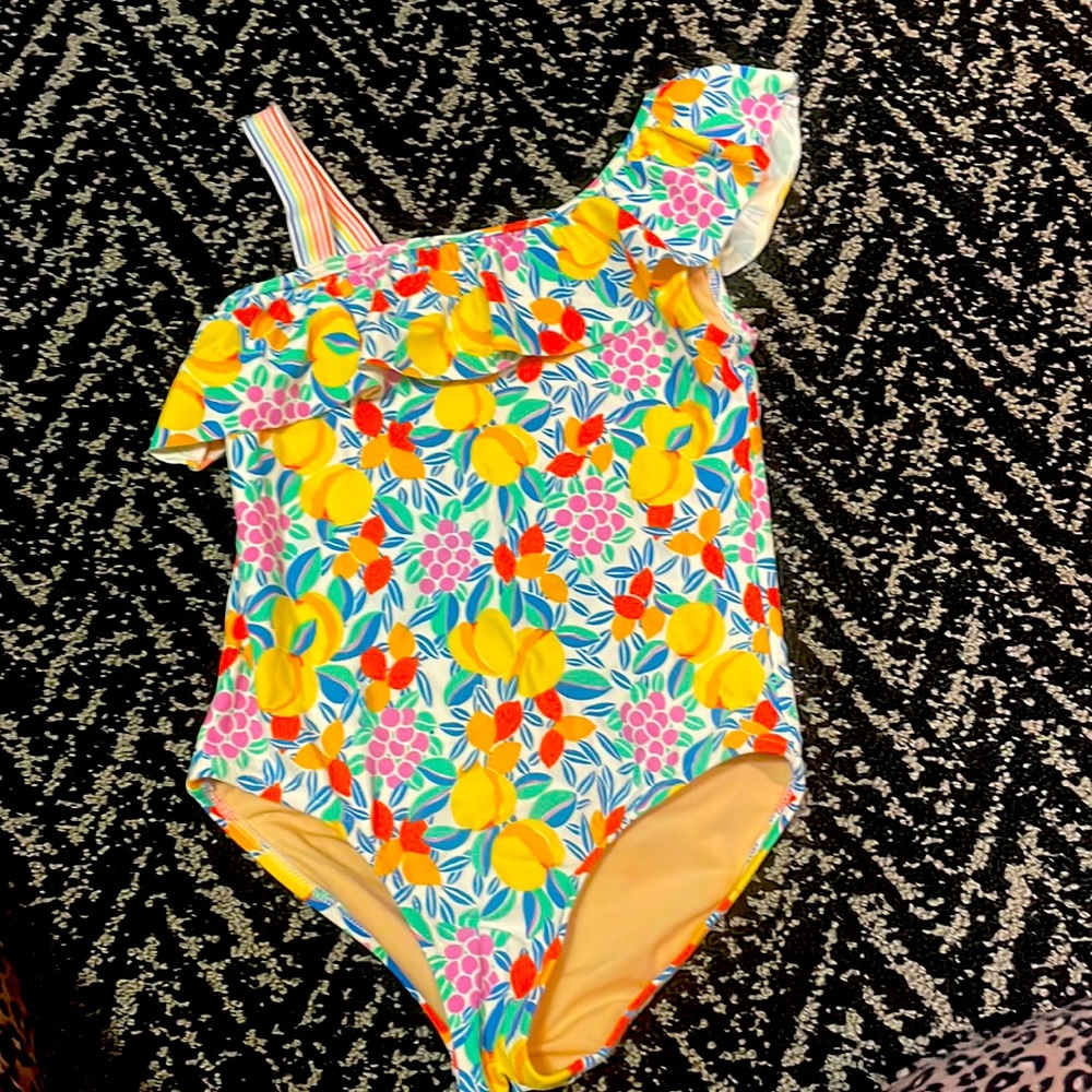 j crew girls one piece bathing suit. Size 8